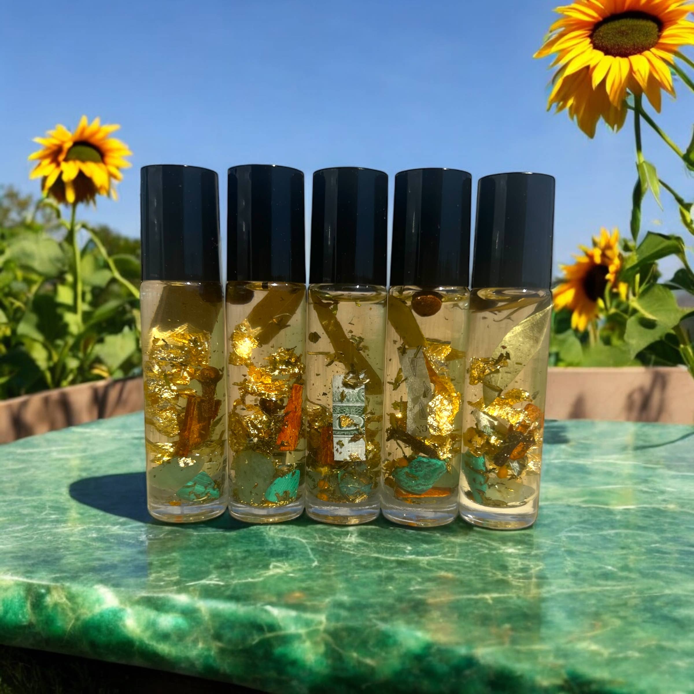24 Karat Gold Money Oil